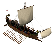 帆船3d模型