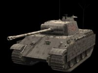黑豹防磁型坦克3D模型