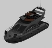 豪华汽艇3D模型