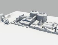 一个工厂的场景建筑maya模型