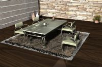 高级餐桌椅3D模型