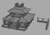 古代房屋3d模型