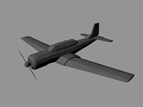 二战飞机3D模型
