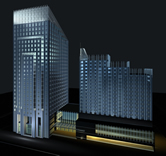 大酒店,酒店建筑3D模型