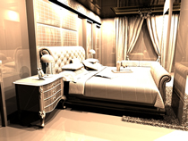 欧式卧室3D模型