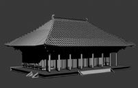 日本的寺庙3D模型