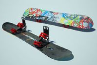 3D滑雪板模型
