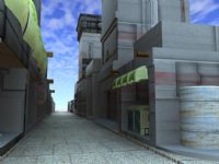小街道场景maya模型