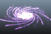 星云,星系maya粒子特效模型