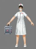 医生,医务人员,护士,3D游戏角色模型