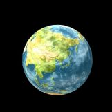 原创地球maya模型(已打好灯光)