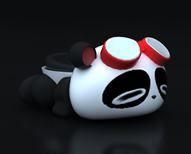跑跑卡丁车【熊猫G3】3D模型