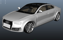 奥迪A7,3D汽车模型