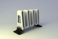取暖器3D模型