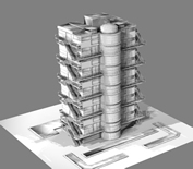 现代大楼3d模型
