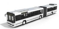 连接式大巴,公交车3D模型