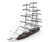 高精度帆船3D模型