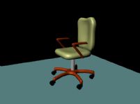 椅子,办公椅maya模型