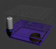 宠物笼,动物笼3D模型