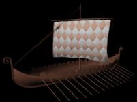 帆船maya模型