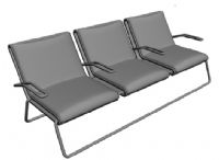 休息椅,长条椅,椅子3D模型