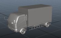 小货车,卡车3D模型