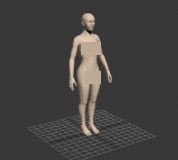 女人体3d模型