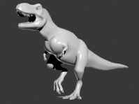 霸王龙,恐龙3d模型
