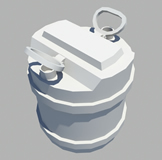 油桶,水桶maya模型