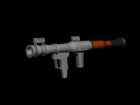 火箭筒3D模型