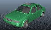 出租车3D模型