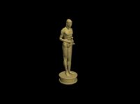 小金人雕塑,奖杯3D模型