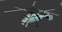 直升机3d模型