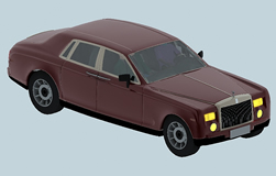 劳斯莱斯汽车3D模型