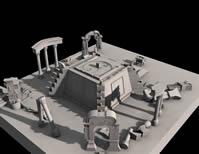 祭坛3D模型