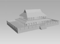 宮殿,古代建筑3D模型