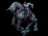 暗黑血统2骑马3D模型下载