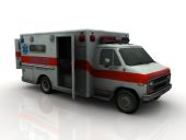 救护车maya模型