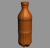 可乐瓶,饮料瓶3D模型