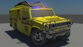变形金刚,救护车3D模型