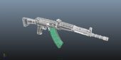 简单的AK47模型