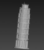 斜塔,比萨斜塔3D模型
