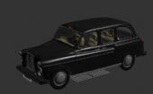 黑色老爷车,老式汽车3D模型