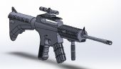 M16狙击步枪3D模型