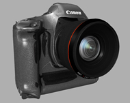 canon Eos佳能数码相机3D模型