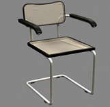 网格椅子3D模型