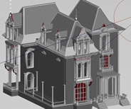 国外建筑,国外房屋3D模型