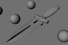 刀,匕首,武器3D模型