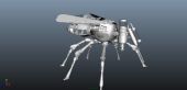 机器蚊子maya模型