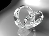 戒指,情侣戒指,对戒3D模型